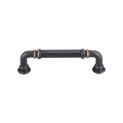 Hot Reeded Pull Top Knobs|Brushed Nickel Hardware