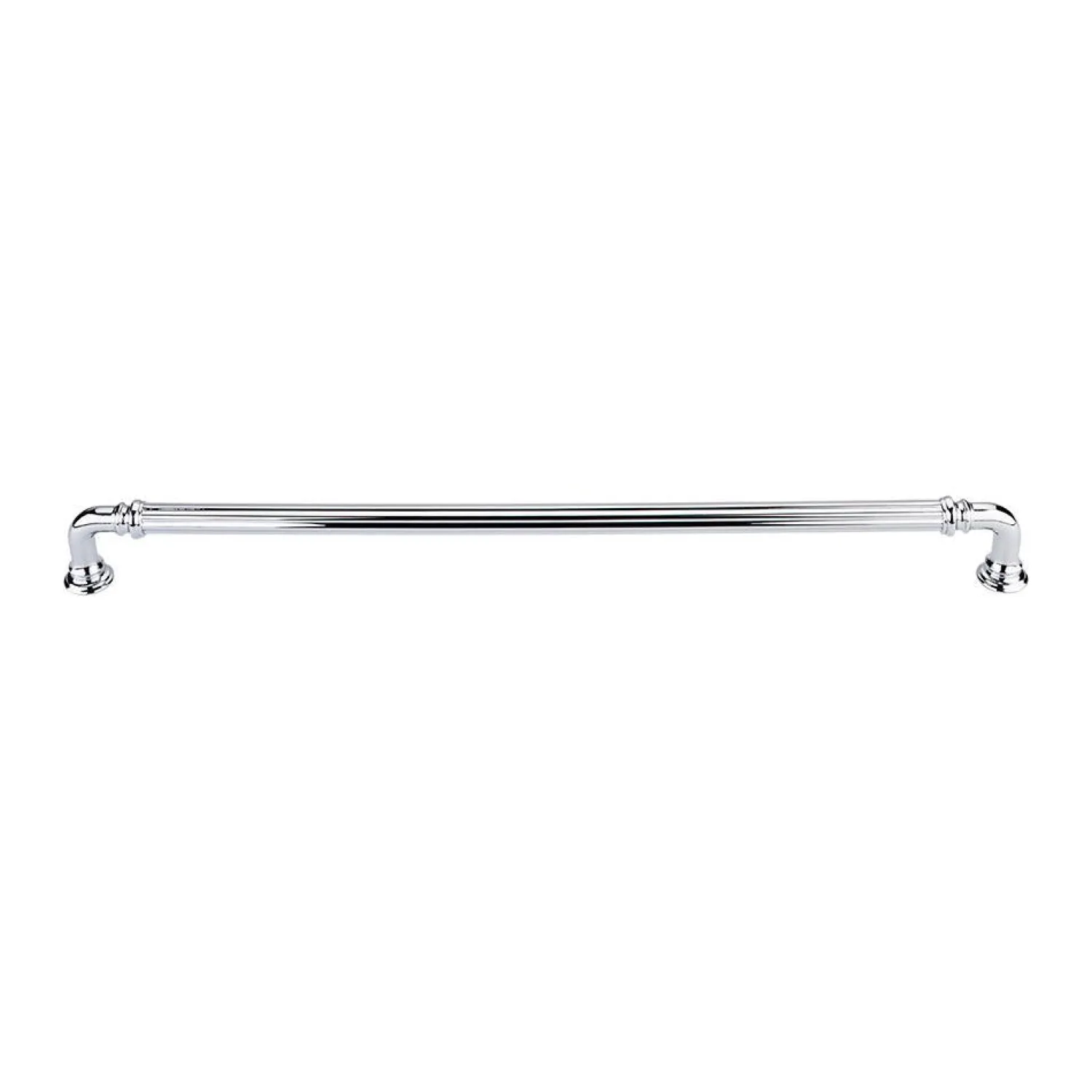 Hot Reeded Pull Top Knobs|Brushed Nickel Hardware