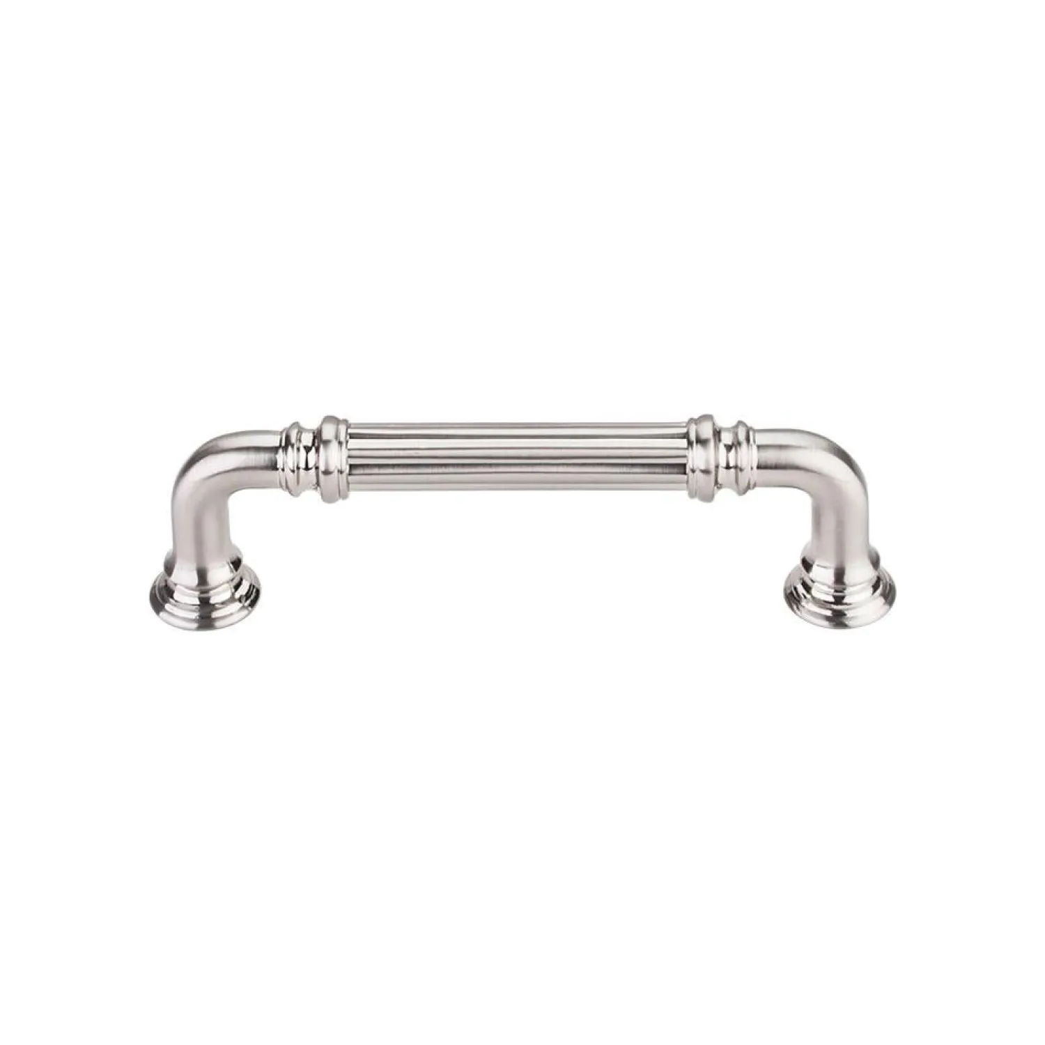Hot Reeded Pull Top Knobs|Brushed Nickel Hardware