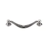Hot Ribbon & Reed Drop Pull Top Knobs|Pulls