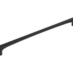 Riverside Pull in Flat Black Top Knobs|Black & Dark Hardware