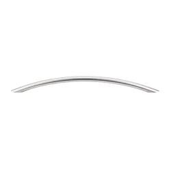 Clearance Solid Bowed Bar Pull in Brushed Stainless Steel Top Knobs|Pulls