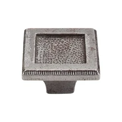 New Square Inset Knob Top Knobs|Knobs