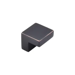Clearance Square Knob in Flat Black Top Knobs|Knobs