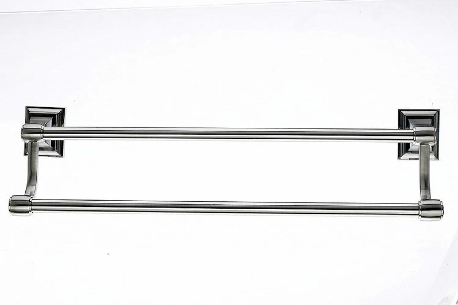 Best Topknobs STK7BSN 18" Double Towel Bar in Brushed Satin Nickel Top Knobs|Brushed Nickel Hardware