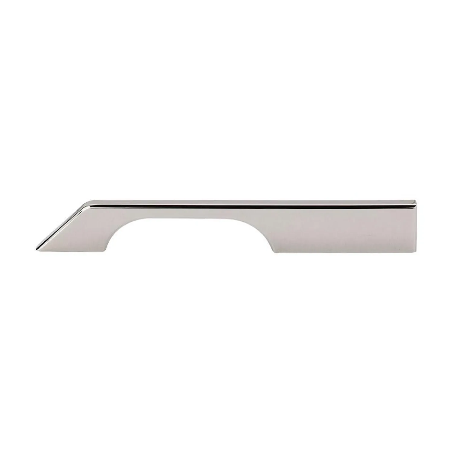 Discount Tapered Bar Pull in Brushed Satin Nickel Top Knobs|Brushed Nickel Hardware