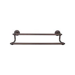 Online Tuscany Double Bath Towel Bar Top Knobs|Towel Bars