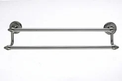 Sale Topknobs TUSC7BSN 18" Double Towel Bar in Brushed Satin Nickel Top Knobs|Brushed Nickel Hardware