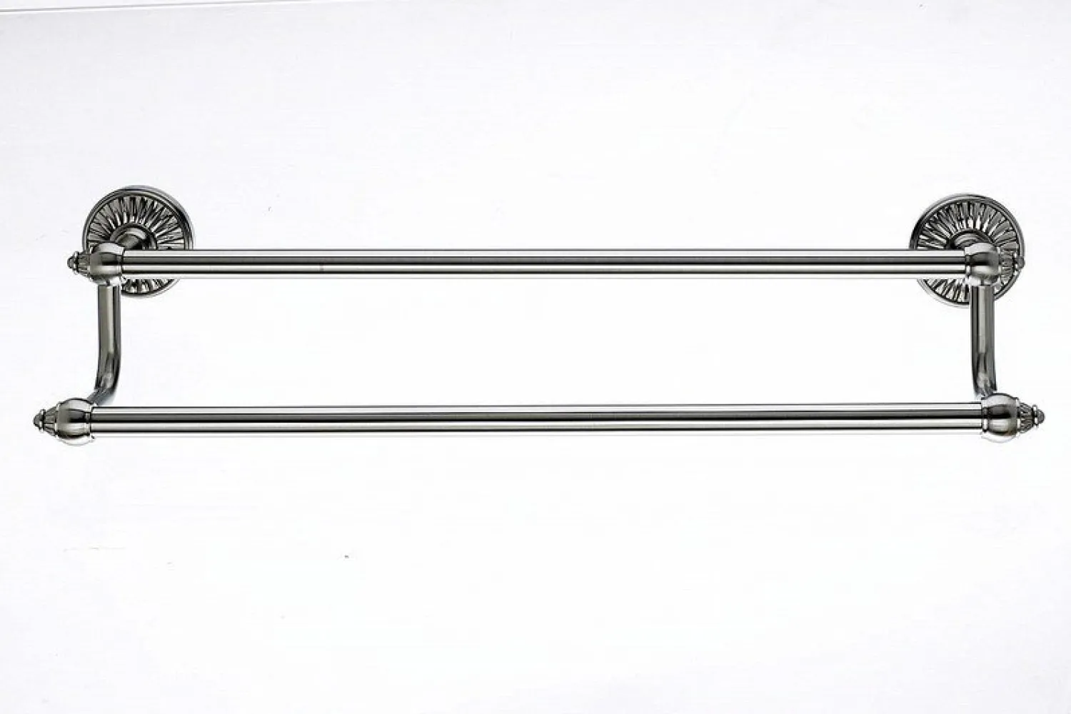 Sale Topknobs TUSC7BSN 18" Double Towel Bar in Brushed Satin Nickel Top Knobs|Brushed Nickel Hardware