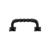 Hot Twist D Pull with Backplates Top Knobs|Pulls