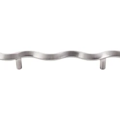 Clearance Wave Pull Top Knobs|Brushed Nickel Hardware