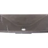 Ultra Modern Rectangular Vessel Sink in Honed Pietra Grey Marble Above Counter / Vessel Sinks