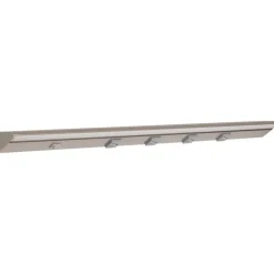 Outlet Under Cabinet Power Strip with High-Output LED Light in Satin Nickel Power Strips|Cabinet Lighting