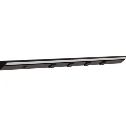 Under Cabinet Power Strip with High-Output LED Light in Black Power Strips|Cabinet Lighting