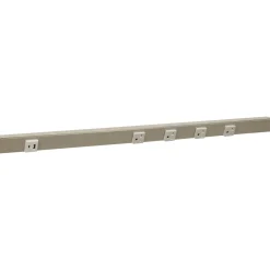 New Under Cabinet Power Strip with USB Port & Outlets | Satin Nickel Finish Power Strips