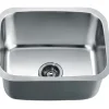 Hot 21" Undermount 18 Gauge Single Bowl Stainless Steel Kitchen Sink Stainless Steel Sinks|Single Bowl Sinks