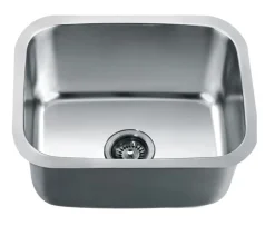 Hot 21" Undermount 18 Gauge Single Bowl Stainless Steel Kitchen Sink Stainless Steel Sinks|Single Bowl Sinks