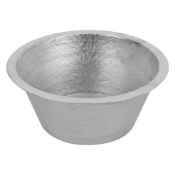Online 16" Undermount Round Terra Firma Thick Nickel Plated Prep Sink Sinks For Tight Spaces|Bar / Prep Sinks
