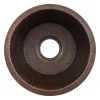 Discount 16" Undermount Round Terra Firma Thick Copper Prep Sink Sinks For Tight Spaces|Bar / Prep Sinks
