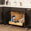 New U-Shape Roll-Out Drawer for 36" x 21" Vanities Cabinet Construction + Upgrades
