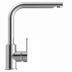 Discount Felis Single Hole Straight Kitchen Faucet in Chrome Single Hole