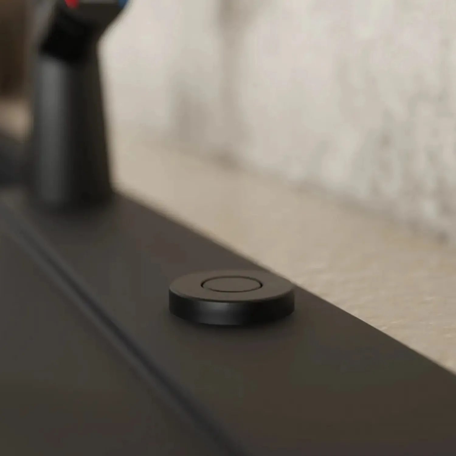 Outlet Garbage Disposal Air Switch in Matte Black Garbage Disposals & Parts