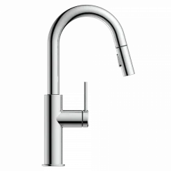 Hot Pull-Down Kitchen Prep Faucet in Chrome Single Hole|Bar Faucets