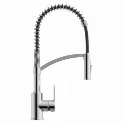 Discount Single Hole Pull Down Kitchen Faucet in Chrome Single Hole