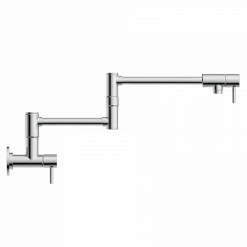 Clearance Wall Mounted Pot Filler | Chrome Single Hole