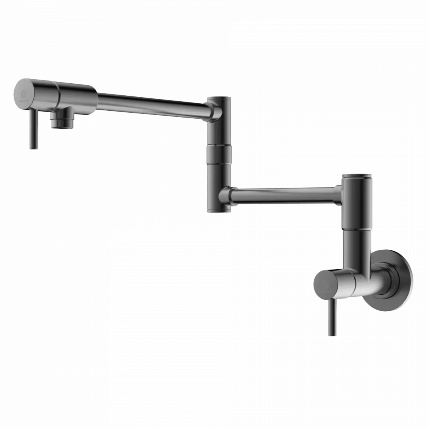 Hot Wall Mounted Pot Filler | Matte Graphite Single Hole