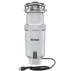 Discount WasteGuard 1/3 HP Continuous Feed Garbage Disposal with Ultra-Quiet Motor Garbage Disposals & Parts