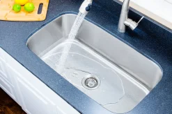 Online 32" 18-Gauge Single Bowl Undermount Stainless Steel Kitchen Sink Stainless Steel Sinks|Single Bowl Sinks