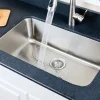 Online 30" 18-Gauge Single Bowl Undermount Stainless Steel Kitchen Sink Stainless Steel Sinks|Single Bowl Sinks
