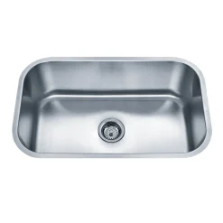 Best 30" 18-Gauge Undermount Single Bowl Stainless Steel Kitchen Sink Stainless Steel Sinks|Single Bowl Sinks