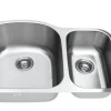 Clearance 32" 18-Gauge Undermount Double Bowl Stainless Steel Kitchen Sink Stainless Steel Sinks|Double Bowl Sinks