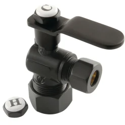 Sale Whitaker Angle Stop Valve- 5/8" x 3/8" O.D. Comp Toilet Parts
