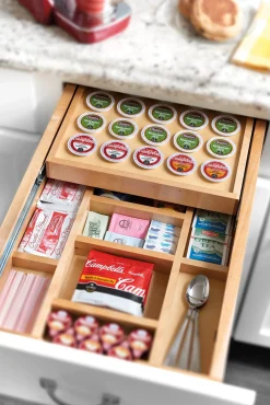 Clearance Wood Tiered K-Cup™ Drawer Touch Up Paints And Sample Doors