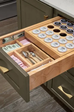 Clearance Wood Tiered K-Cup™ Drawer Touch Up Paints And Sample Doors