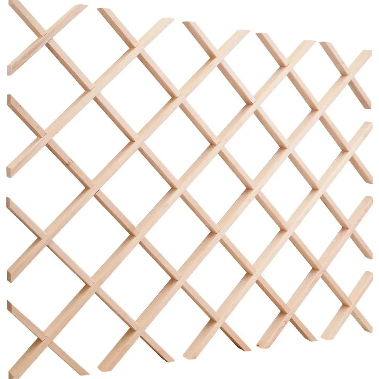 Hot 36" x 36" Wine Lattice Rack Storage & Organization