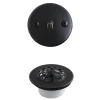 Clearance Zinc Alloy Trip Lever Tub Drain Conversion Kit in Naples Bronze Tub Drains