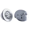 Clearance Zinc Alloy Trip Lever Tub Drain Conversion Kit in Polished Chrome Tub Drains